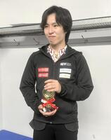 　優勝した三浦佳生