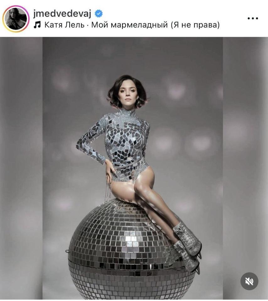 　メドベージェワのインスタグラム＠ｊｍｅｄｖｅｄｅｖａｊより
