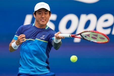 テニス、西岡良仁は１回戦敗退　全米オープン第２日