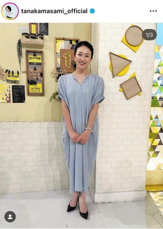 田中雅美さんのインスタグラム＠ｔａｎａｋａｍａｓａｍｉ＿ｏｆｆｉｃｉａｌより
