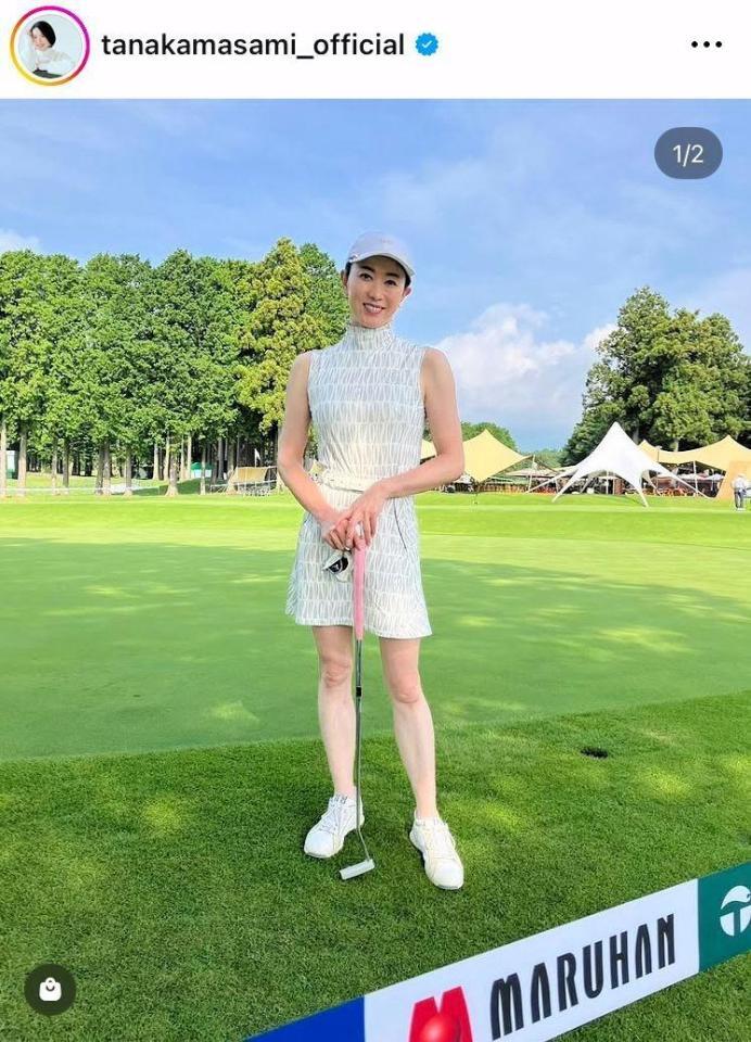 田中雅美さんのインスタグラム＠ｔａｎａｋａｍａｓａｍｉ＿ｏｆｆｉｃｉａｌより