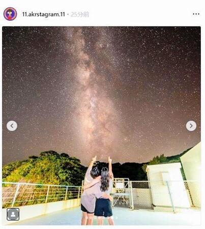 　藤波朱理のインスタグラム（１１．ａｋｒｓｔａｇｒａｍ．１１）より