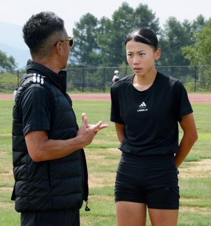 久保凜、世界陸上「決勝に残る」　菅平で練習公開、動き軽快