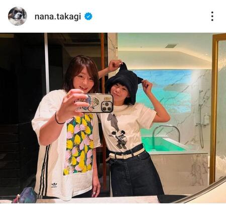 高木菜那さんのインスタグラム（＠ｎａｎａ．ｔａｋａｇｉ）から