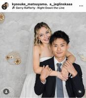 松山恭助のインスタグラム（＠ｋｙｏｓｕｋｅ＿ｍａｔｓｕｙａｍａ）から