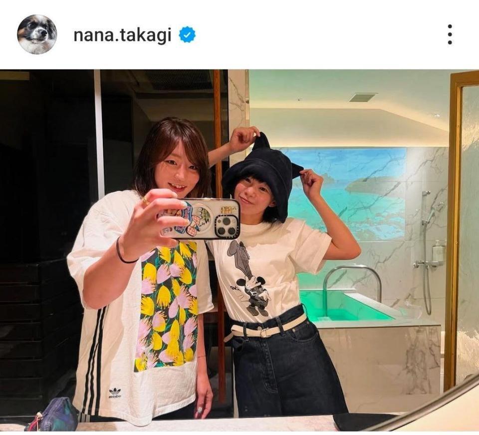 高木菜那さんのインスタグラム（＠ｎａｎａ．ｔａｋａｇｉ）から