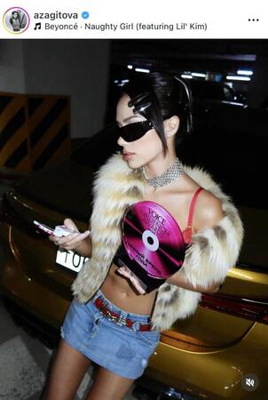 ザギトワのインスタグラム＠ａｚａｇｉｔｏｖａより