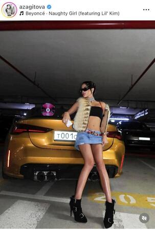 ザギトワのインスタグラム＠ａｚａｇｉｔｏｖａより