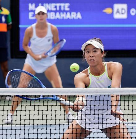 全米テニス、柴原組が２回戦へ　青山組、加藤組も