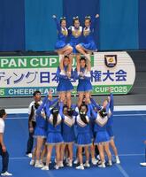 　準決勝７位通過の横浜女学館の演技（撮影・伊藤笙子）