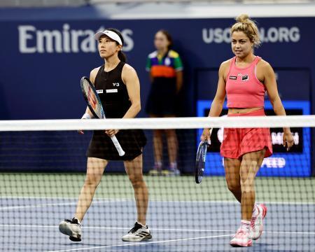 全米テニス、加藤未唯ペアは敗退　第８日、女子ダブルス２回戦で