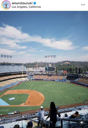 都筑有夢路インスタグラム（ａｍｕｒｏｔｓｕｚｕｋｉ）より