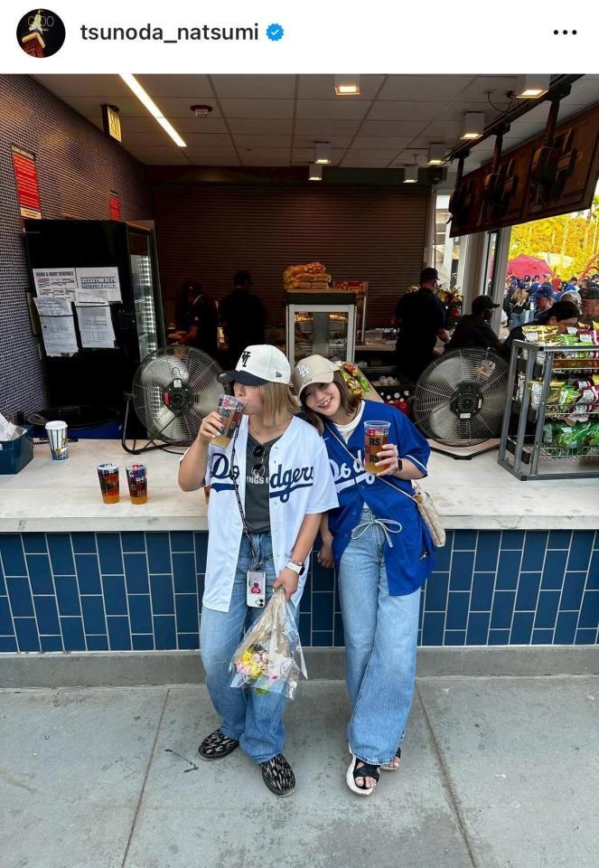 角田夏実インスタグラム（ｔｓｕｎｏｄａ＿ｎａｔｓｕｍｉ）より