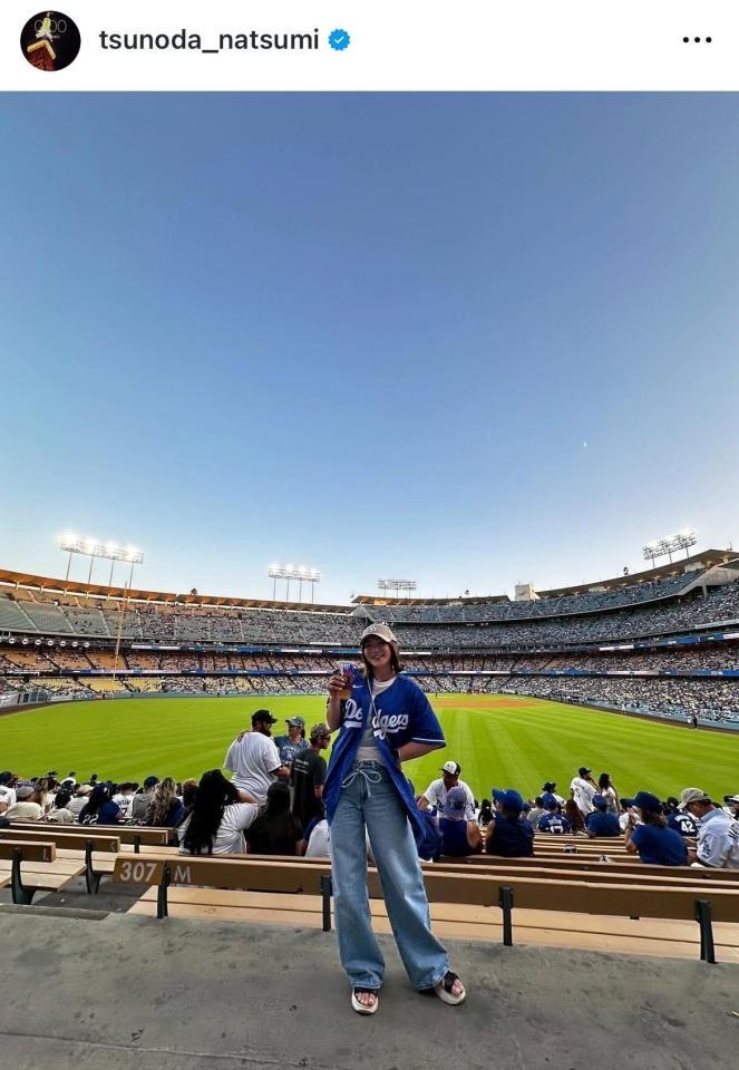 角田夏実インスタグラム（ｔｓｕｎｏｄａ＿ｎａｔｓｕｍｉ）より