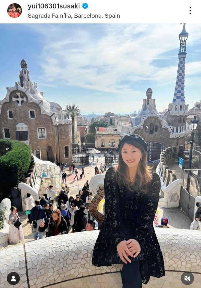 　須崎優衣のインスタグラム（ｙｕｉ１０６３０１ｓｕｓａｋｉ）より