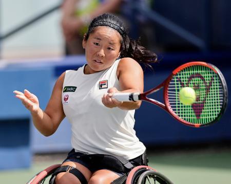 小田凱人、上地結衣が８強入り　全米テニス車いすの部