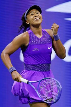 大坂、出産後初の全米テニス４強　５年ぶりＶへ前進