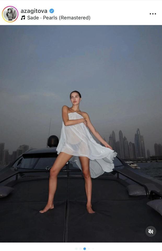 　ザギトワのインスタグラム＠ａｚａｇｉｔｏｖａより