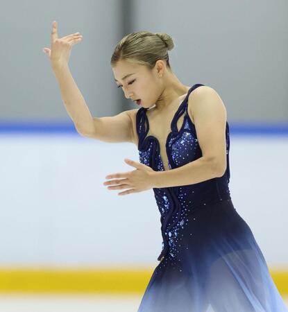 坂本花織　今季初戦でＳＰ４位　コンビネーションジャンプ失敗も「想定内でした」とサバサバ