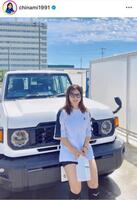 吉田知那美インスタグラム（ｃｈｉｎａｍｉ１９９１）より