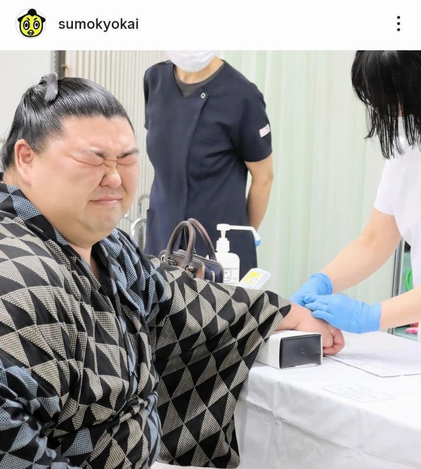 　日本相撲協会のインスタグラム（ｓｕｍｏｋｙｏｋａｉ）より
