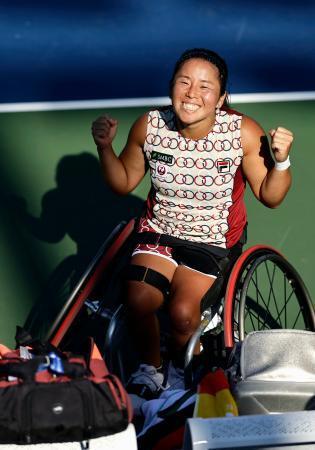 小田凱人、上地結衣が決勝進出　全米オープン車いすの部