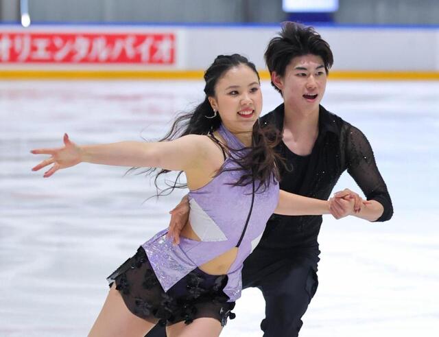 アイスダンス うたまさはRD6位発進 誕生日の吉田「応援が力になった