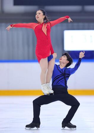 アイスダンス　うたまさは６位　森田「まだまだ伸びしろがある」