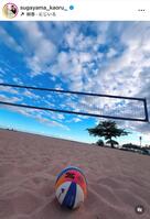 菅山かおるさんインスタグラム（ｓｕｇａｙａｍａ＿ｋａｏｒｕ＿）より