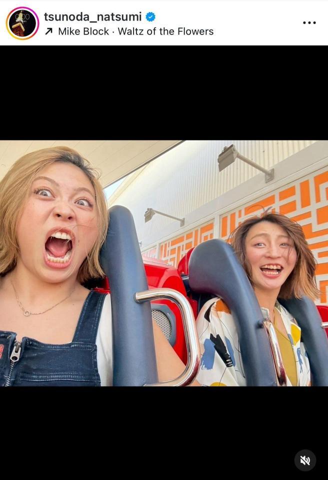 角田夏実インスタグラム（ｔｓｕｎｏｄａ＿ｎａｔｓｕｍｉ）より