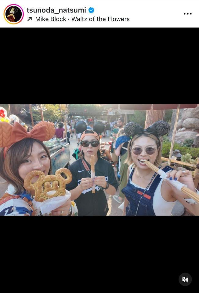 角田夏実インスタグラム（ｔｓｕｎｏｄａ＿ｎａｔｓｕｍｉ）より