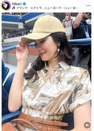 　森星のインスタグラム＠ｈｉｋａｒｉより