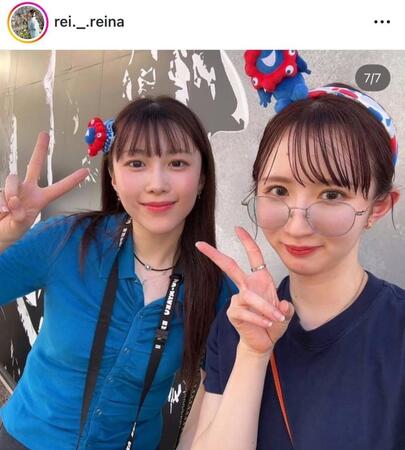 　麻生麗名のインスタグラム（ｒｅｉ．＿．ｒｅｉｎａ）より