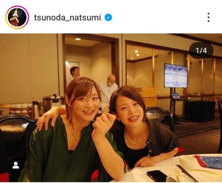 角田夏実のインスタグラム（＠ｔｓｕｎｏｄａ＿ｎａｔｓｕｍｉ）から