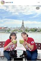 　迫田さおりのインスタグラム＠ｓａｏｒｉ．ｒｉｏより