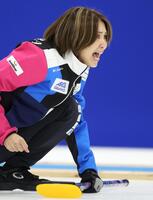 　大きな声で指示を出すフォルティウス・吉村紗也香（撮影・吉澤敬太）