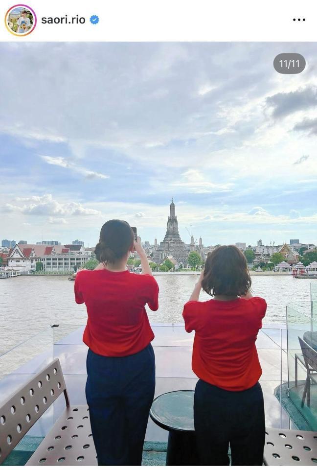 　迫田さおりのインスタグラム＠ｓａｏｒｉ．ｒｉｏより