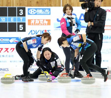 不屈のロコ・ソラーレ　連勝発進から連敗最下位も崖っぷちで勝負強さ見せる！藤沢不敵「試されている」　１３日タイブレーク戦へ