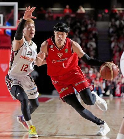 渡辺雄太は１２点、リトルも活躍　Ｂ１千葉Ｊ、越谷とオープン戦