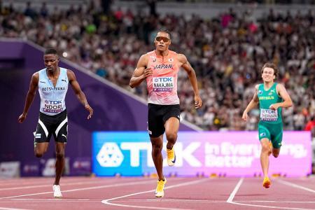 400メートル中島佑は日本新 世界陸上、女子マラソン小林7位