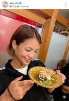 　阿部詩のインスタグラム（ａｂｅ＿ｕｔａ ）より