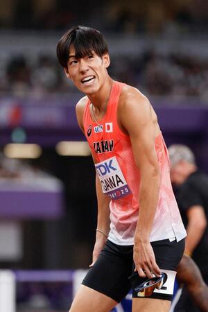 　レースを終えた小川大輝