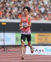 　ゴールする吉田祐也（撮影・石井剣太郎）