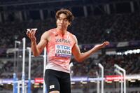 　レースを終えた泉谷駿介