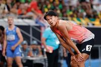 　レースを終えた井之上駿太