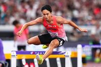 　力走する井之上駿太