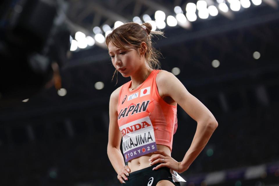 　レースを終えた中島ひとみ