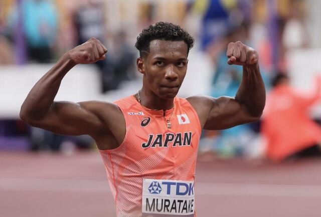 村竹ラシッド 直筆 サイン ビブス ゼッケン ang 世界陸上 五輪 選手 世界陸上 村竹ラシッドが決勝進出！日本勢2大会連続 準決2着で