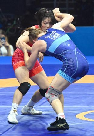 森川美和が決勝進出　世界レスリング第４日