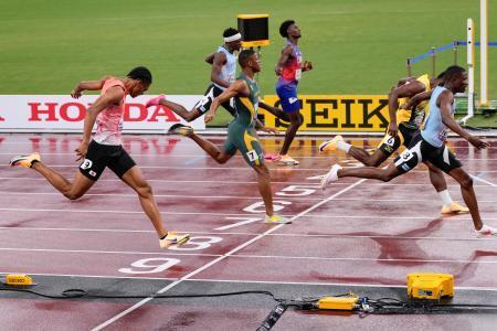 男子４００ｍの中島は６位　世界陸上、田中５０００ｍ決勝へ